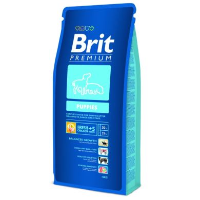 Brit Premium Puppies для щенков всех пород, 15 кг (Brit) в Сухой корм для собак.