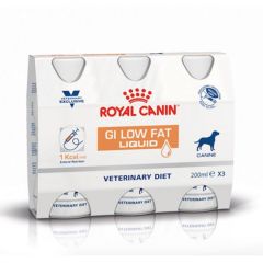 Gastro-intestinal low fat dog liquid Royal Canin лечебный влажный корм для собак 3х200мл (Royal Canin) в Консервы для собак.
