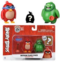 Игровая фигурка Jazwares Angry Birds ANB Mission Flock Ред и Леонард