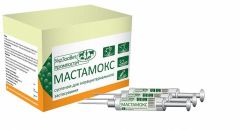 Мастамокс 5 г (шприц) "Укрзооветпромпостач" (Укрзооветпромпостач) в Акушерско-гинекологические препараты.