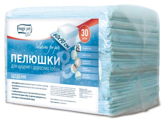 Пеленки ежедневные 60*90см, 60г/6г (30шт) () в Расходные материалы.
